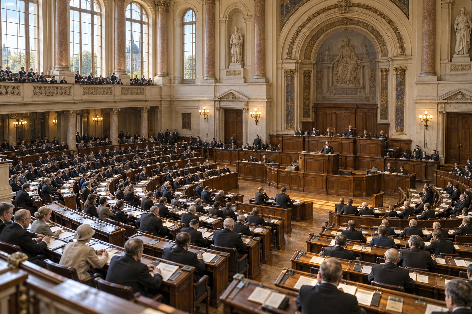 Debatte im Preußischen Landtag